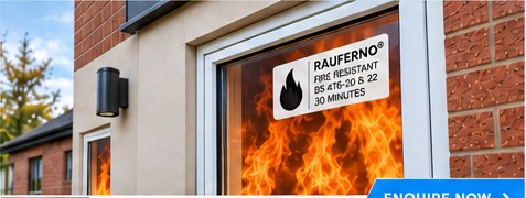Fire Rated Windows supplied by Riverside Group Services